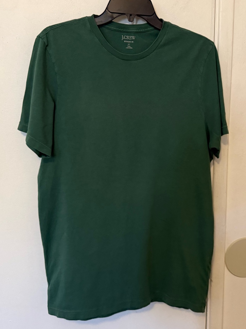 J. Crew Men's Crewneck Tee in Deep Green